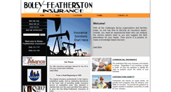 Desktop Screenshot of boleyfeatherston.com