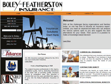 Tablet Screenshot of boleyfeatherston.com
